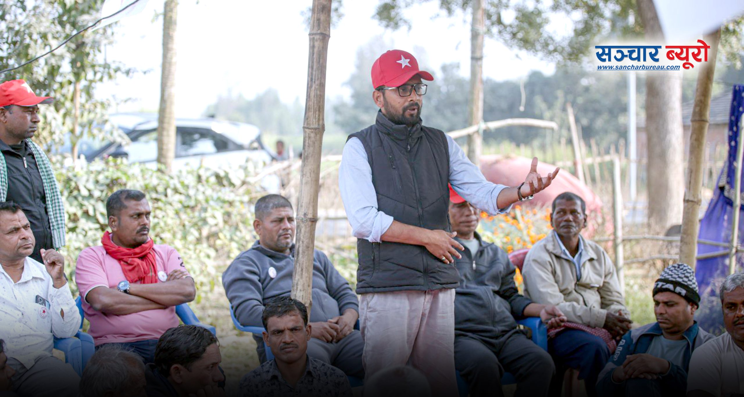 धनुषा–४ मा युवा इन्जिनियर संजय महतोप्रति बढ्दो जनलहर