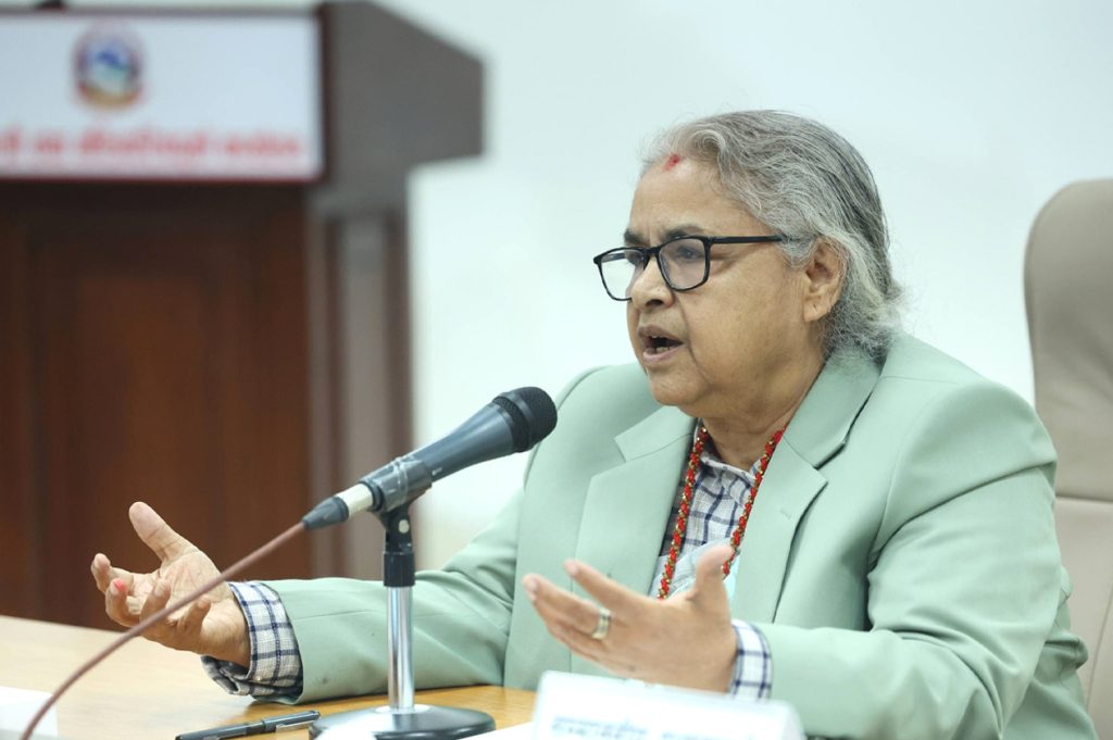 प्रधानन्यायाधीश सिफारिस गलत भयो, परिणाम सरकारले भोग्छ : सुशीला कार्की